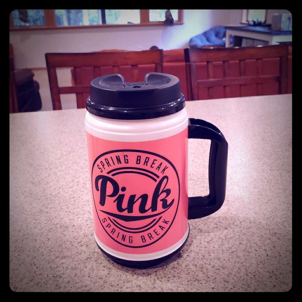 Pink nation thermos
